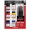 Angelus Acrylic Leather Paint Set - Basics, Assorted Colors, Set of 6